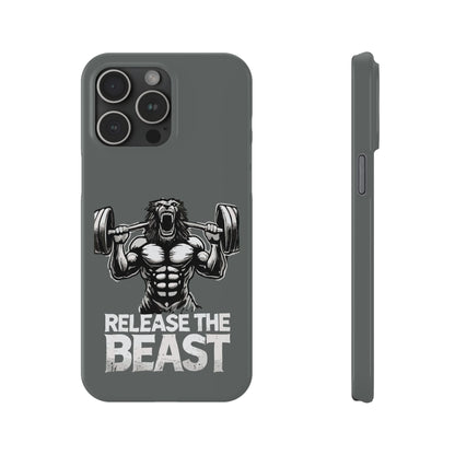 Release the Beast Slim Phone Case Grey