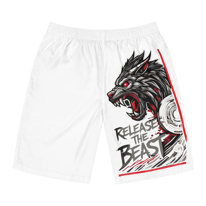 ReleaseTheBeast Men's Gym shorts White