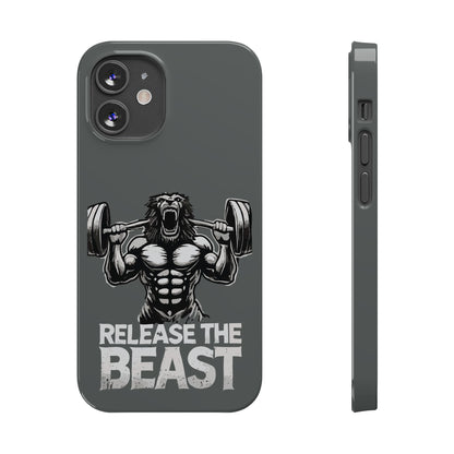 Release the Beast Slim Phone Case Grey