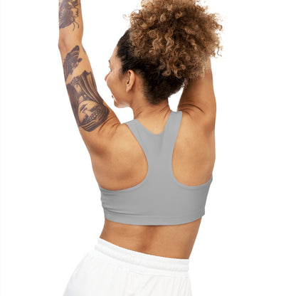 ReleaseTheBeast Women's Sports Bra Grey