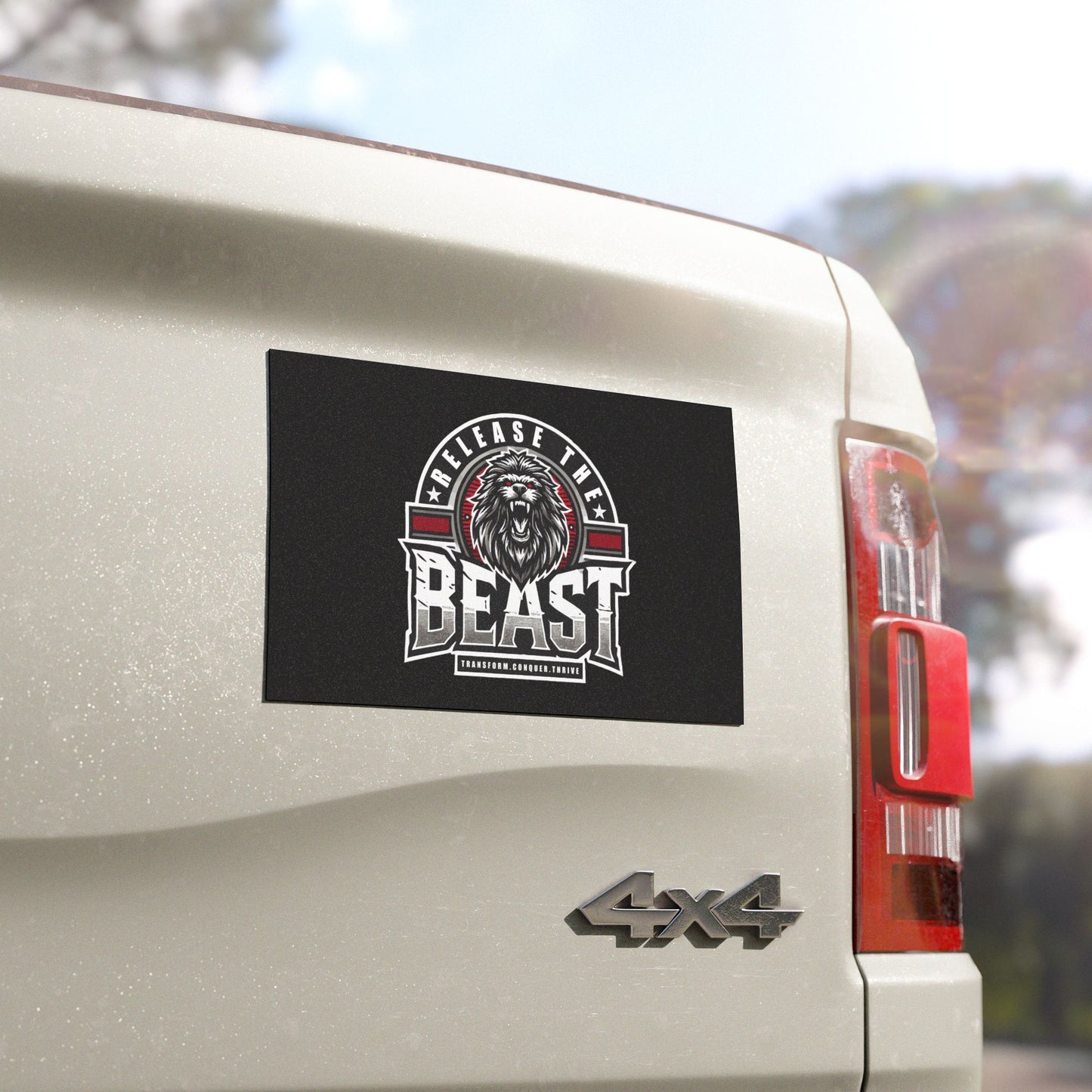 ReleaseTheBeast Logo Car Magnet