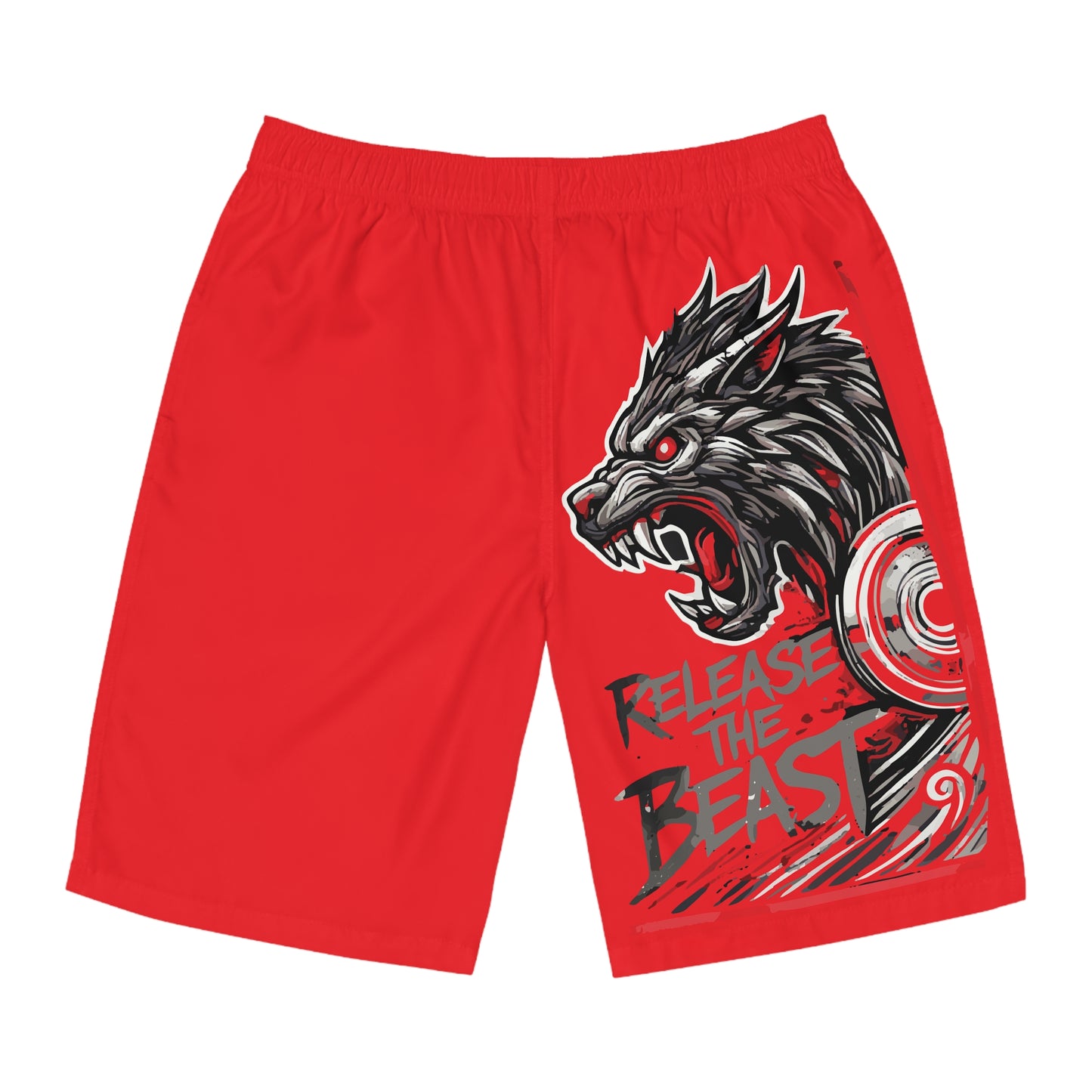 ReleaseTheBeast Men's Gym shorts Red