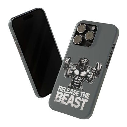 Release the Beast Slim Phone Case Grey