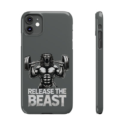 Release the Beast Slim Phone Case Grey