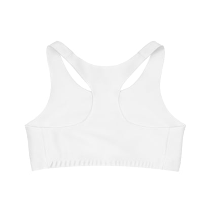 ReleaseTheBeast Women's Sports Bra White