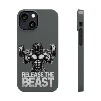 Release the Beast Slim Phone Case Grey