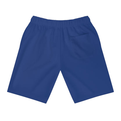 ReleaseTheBeast Men's Gym Sweat Shorts Blue