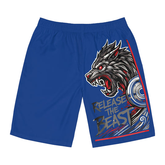 ReleaseTheBeast Men's Gym shorts Blue