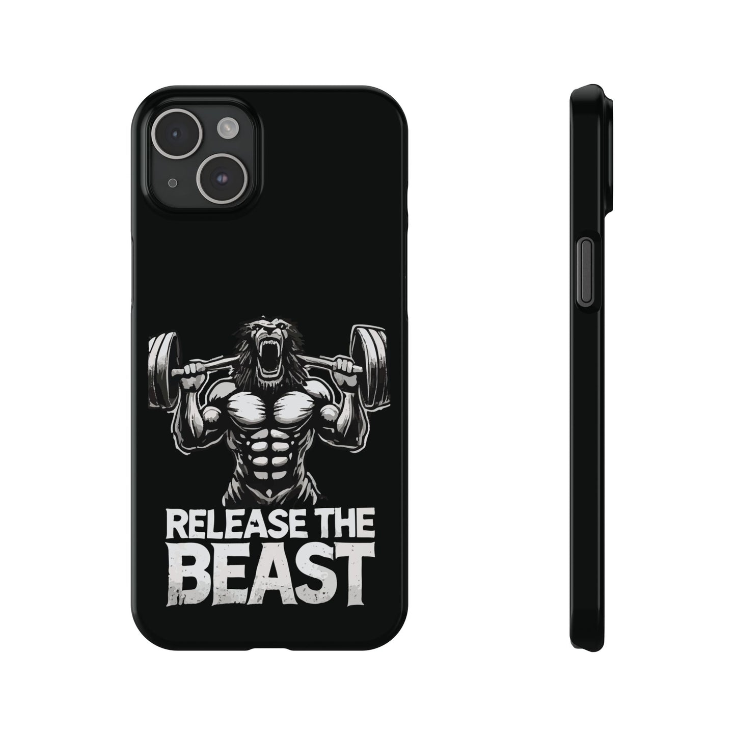 Release the Beast Slim Phone Case Black