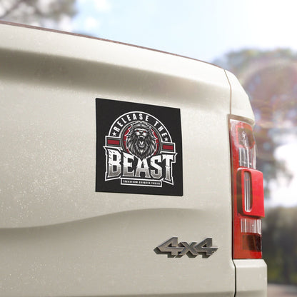 ReleaseTheBeast Logo Car Magnet